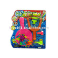 Water polo inflable fluorescente water polo water polo juguetes Slingshot + raqueta